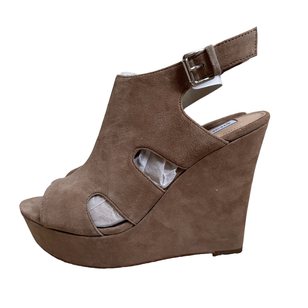 Steve Madden Tan Wedge Sandals